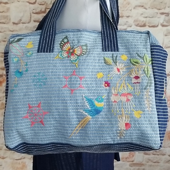 New Johnny Was Gloria Patchwork Bag - Picture 12 of 12